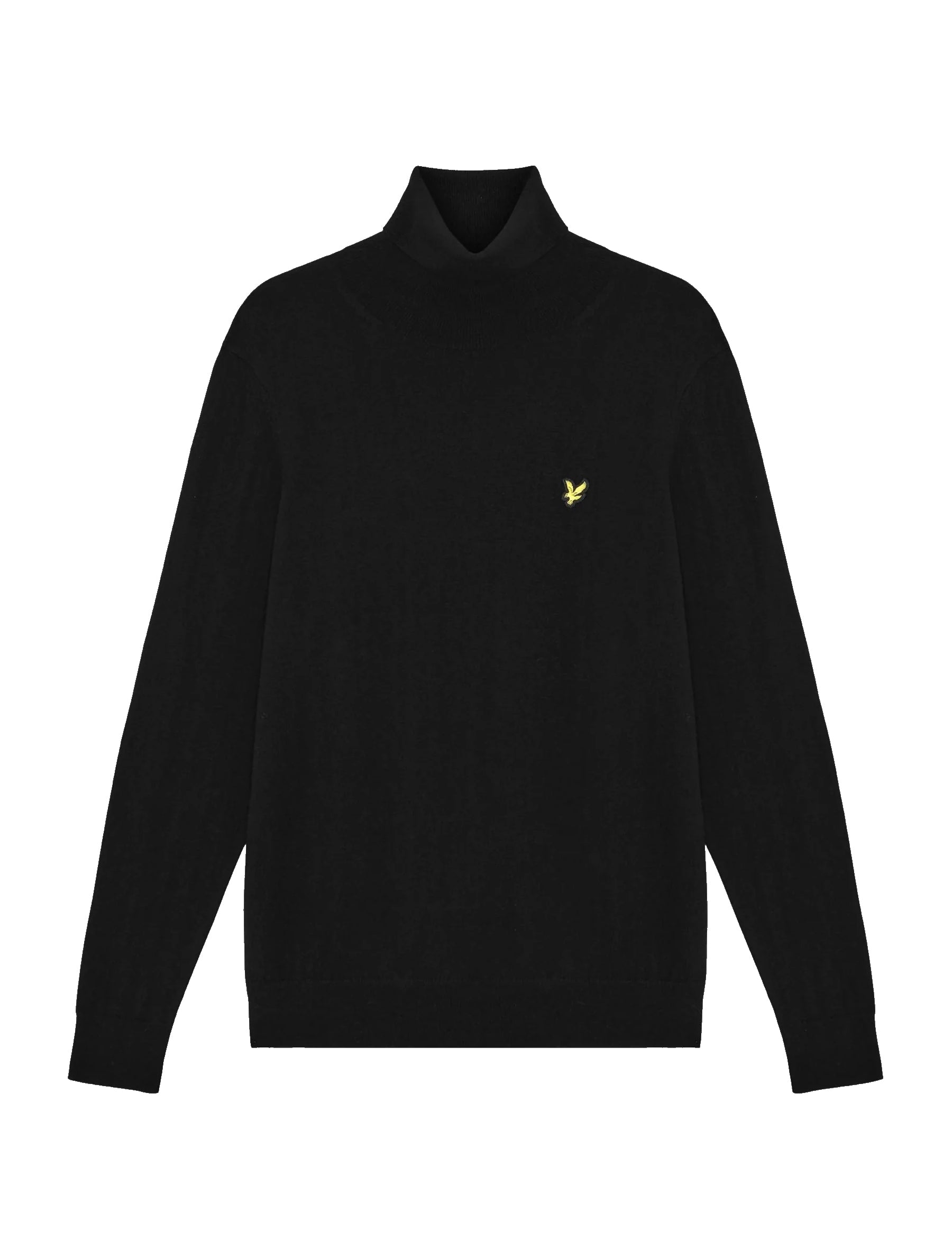 Maglia a collo alto Nero Lyle & Scott