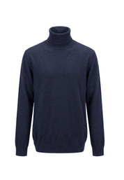 Maglia a collo alto Blu Seinse