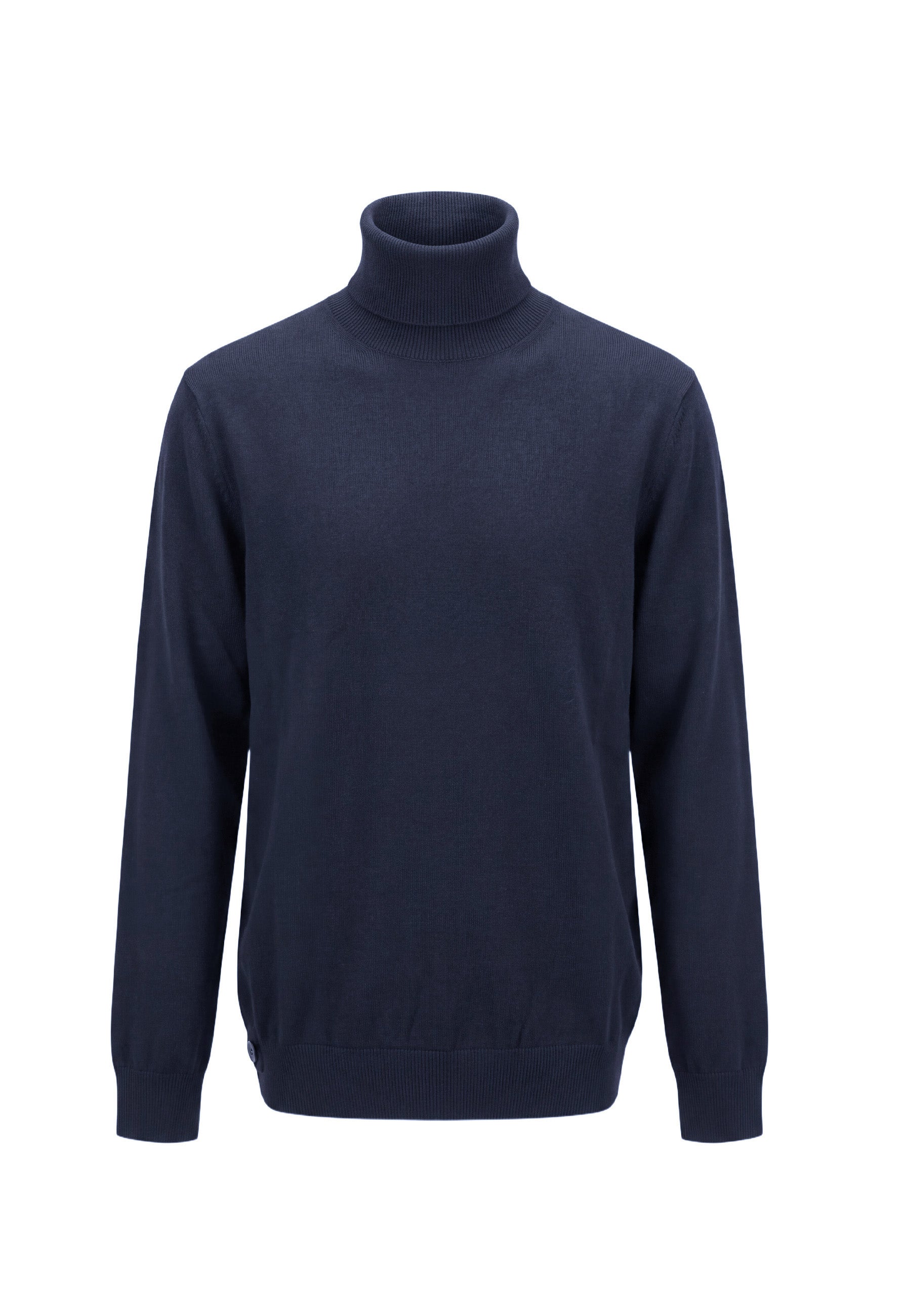 Maglia a collo alto Blu Seinse