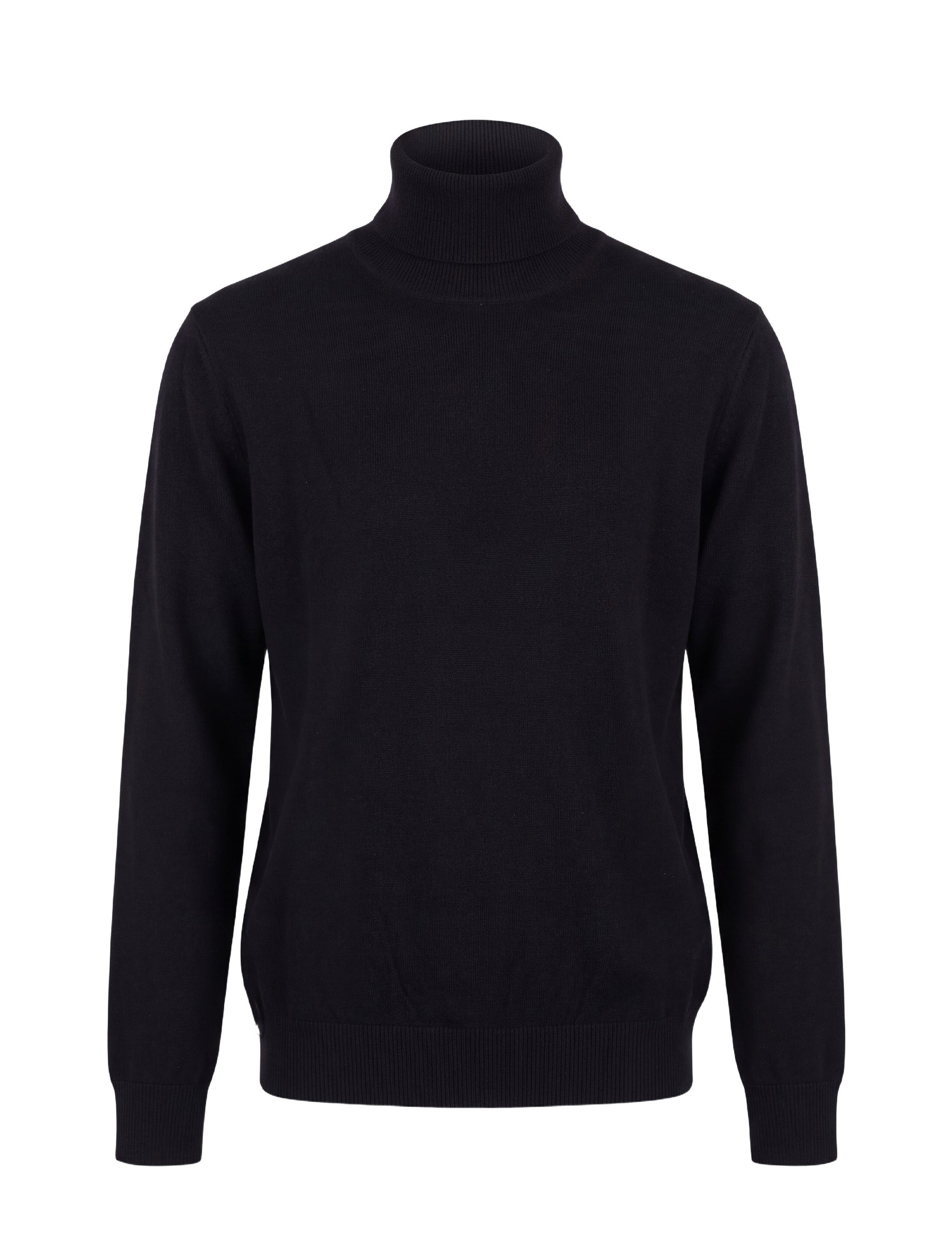 Maglia a collo alto Nero Seinse