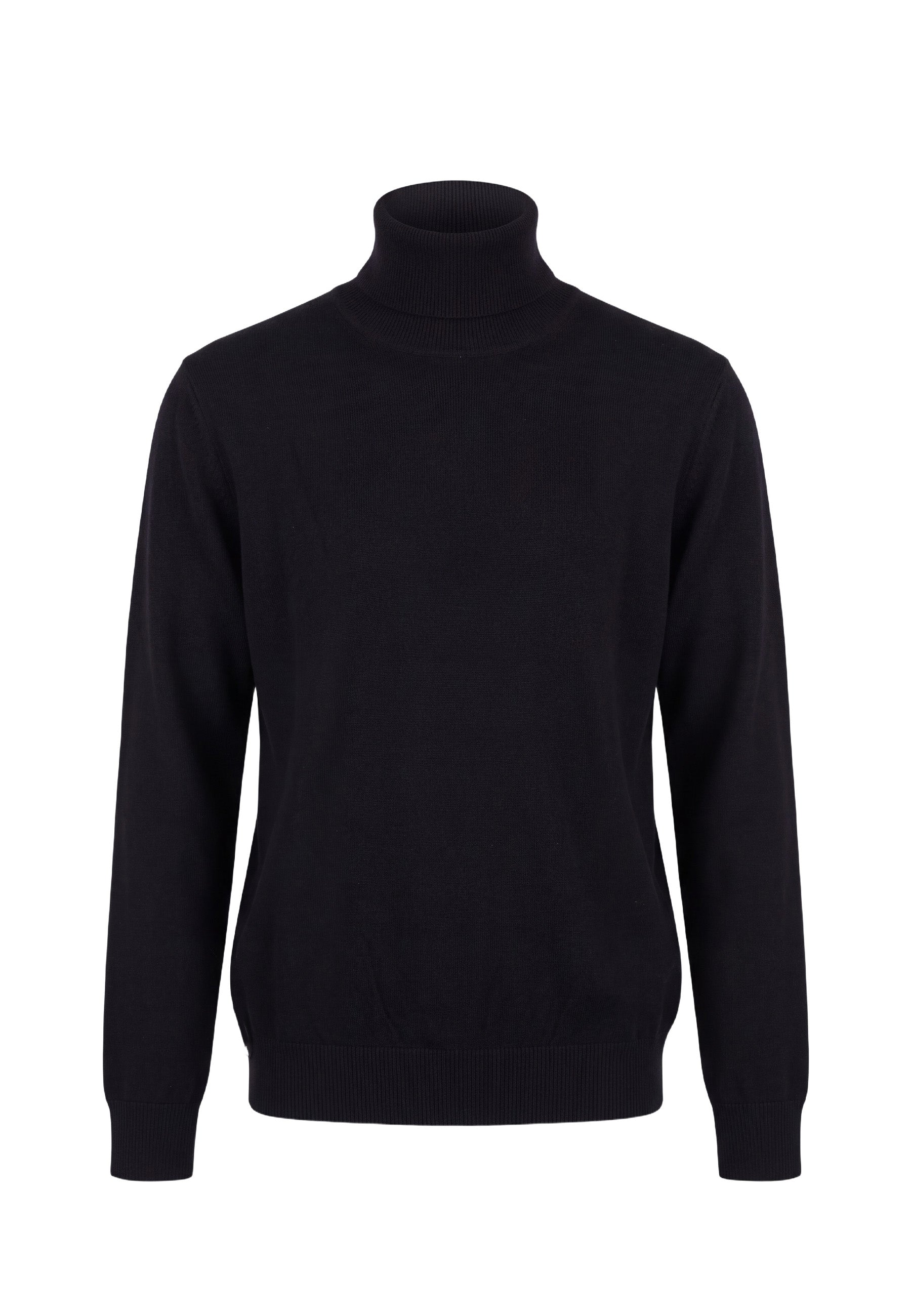 Maglia a collo alto Nero Seinse