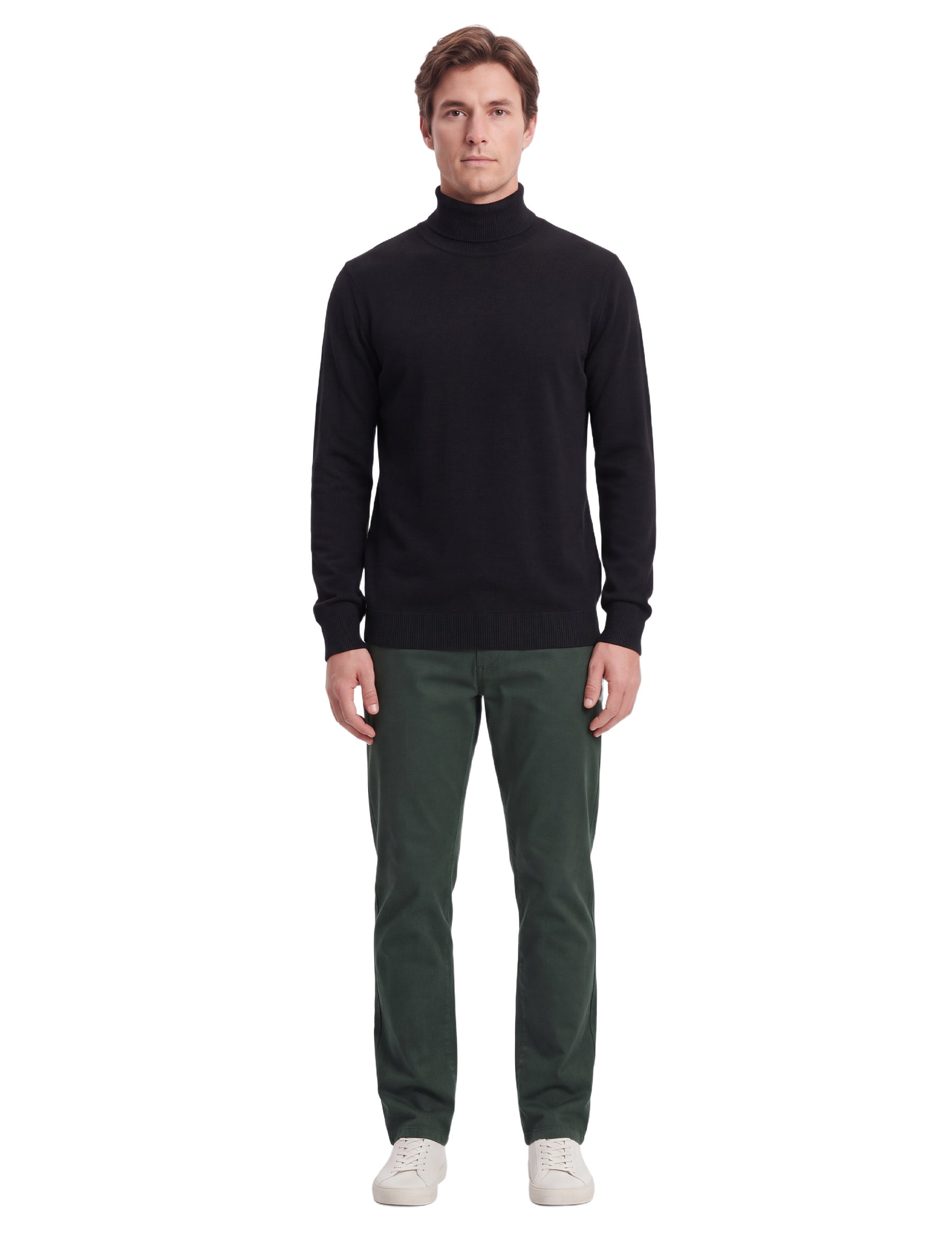 Maglia a collo alto Nero Seinse