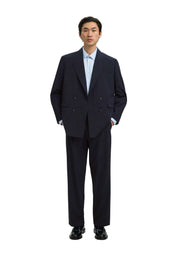 Pantaloni Blu Selected Homme Black
