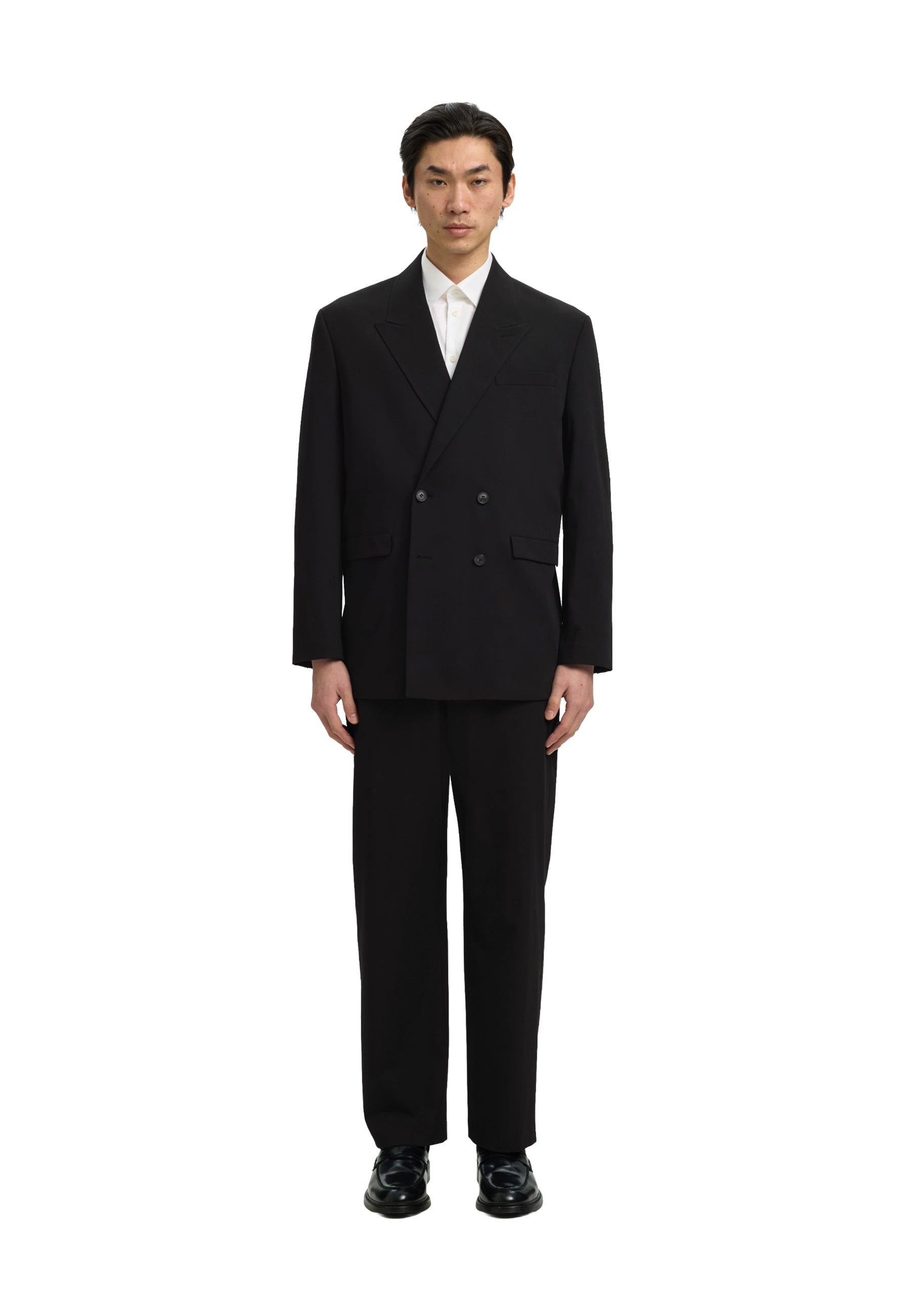 Pantaloni Nero Selected Homme Black