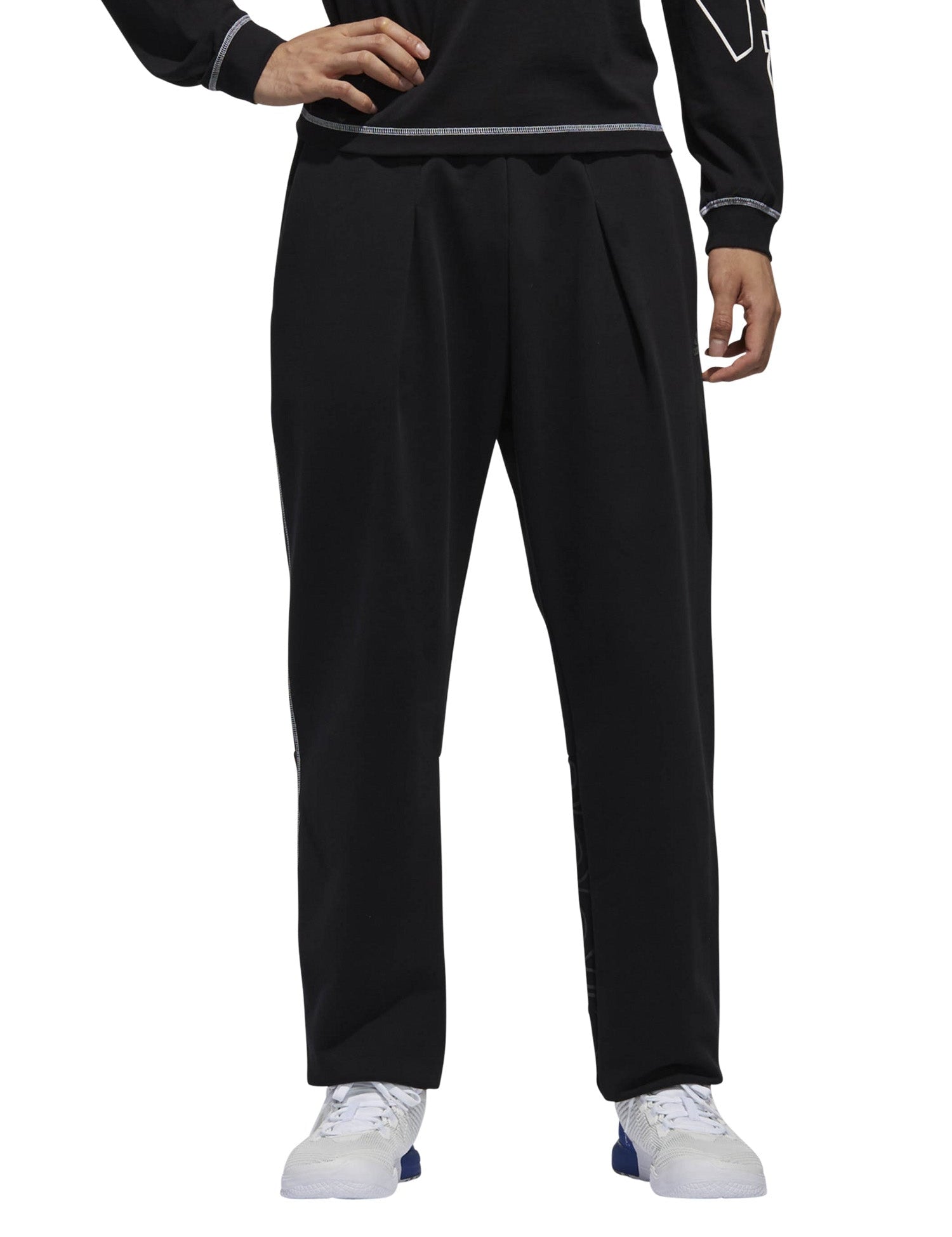 Pantaloni sportivi Nero Adidas Performance