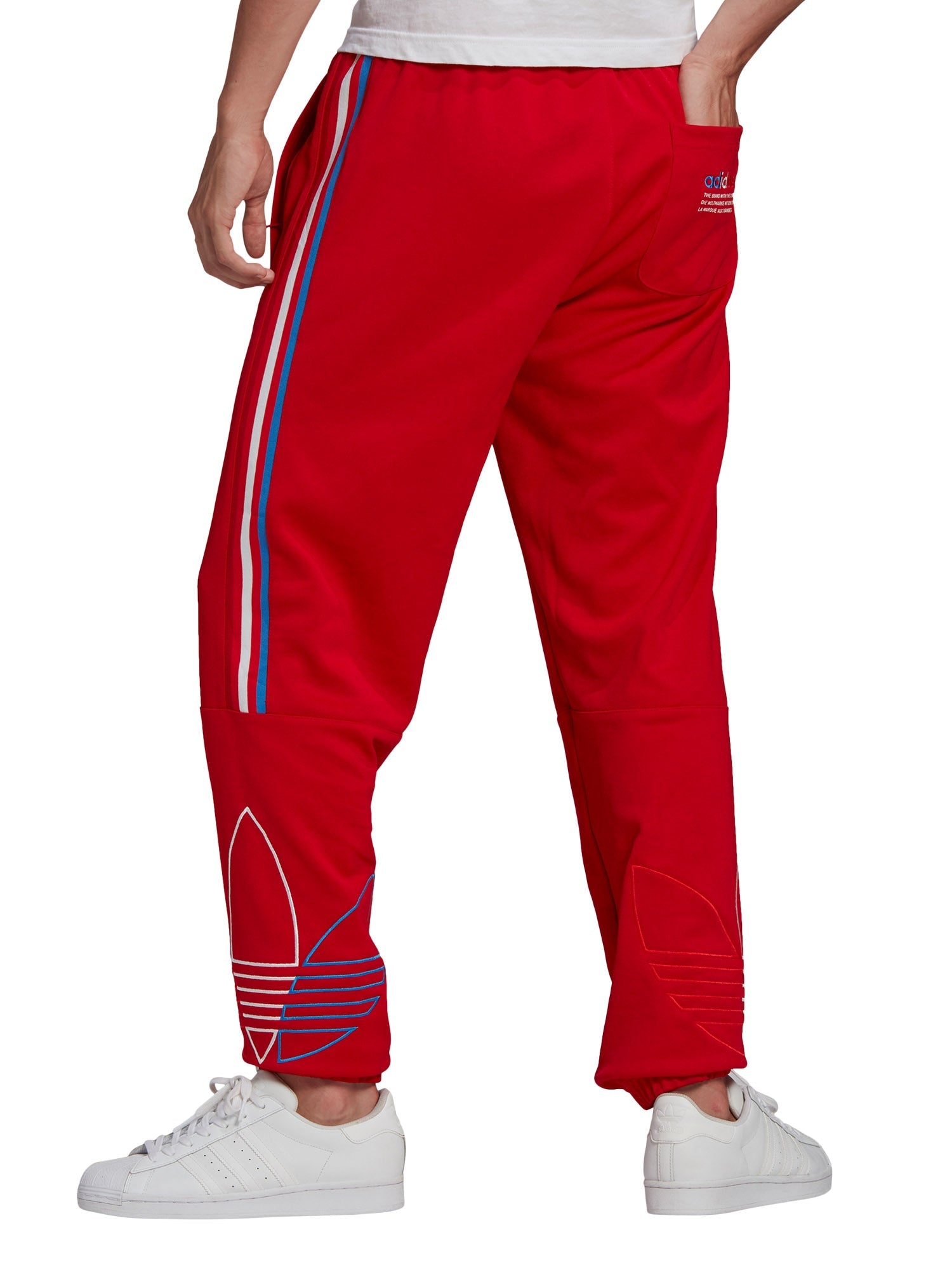 Pantaloni sportivi Rosso Adidas Originals