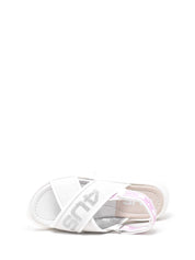 Sandali con strappi Bianco 4us