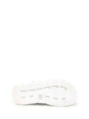 Sandali con strappi Nero 4us