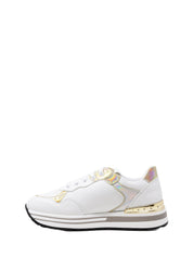 Sneakers Bianco Oro 4us