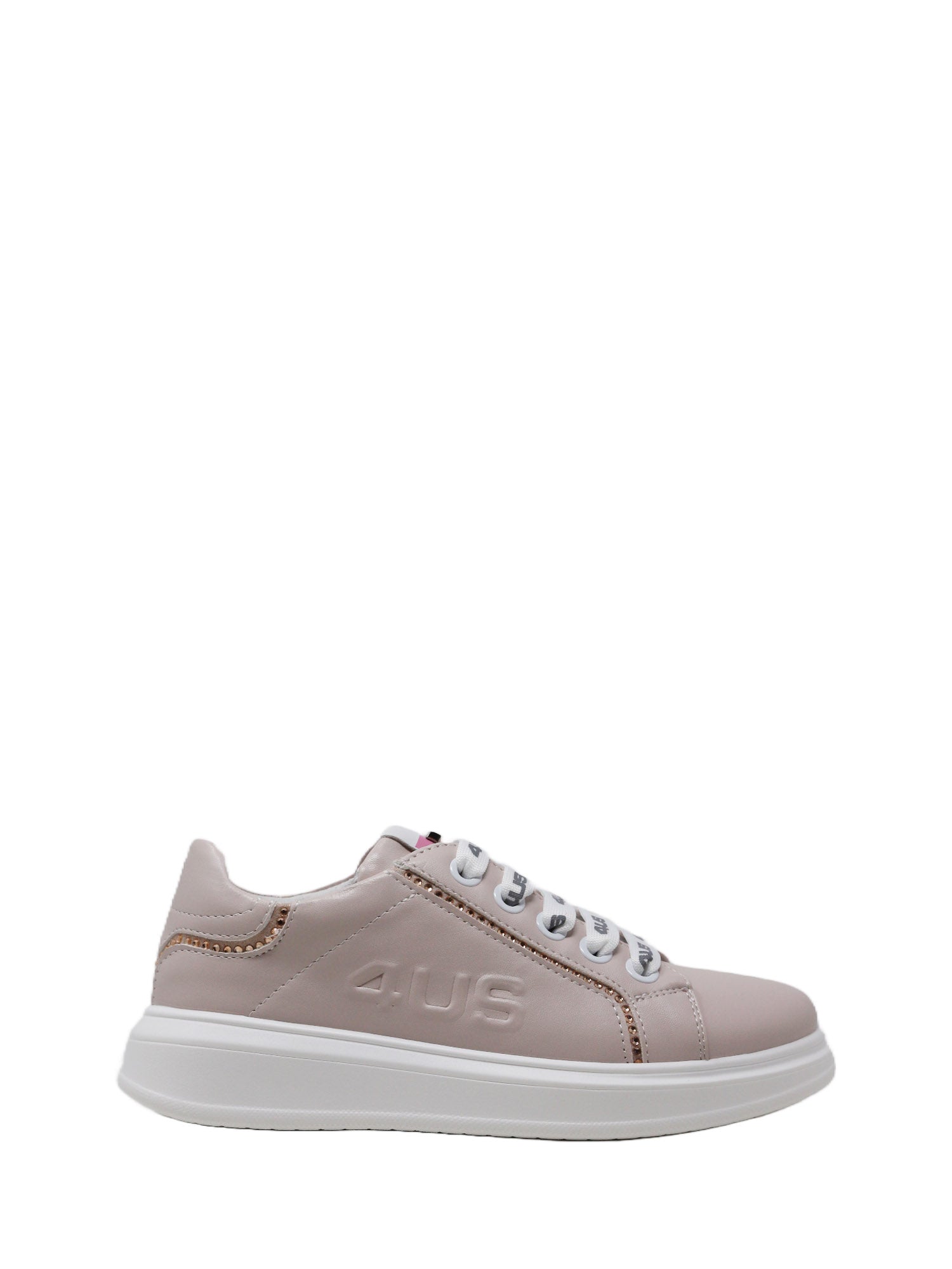 Sneakers Rosa Bianco 4us