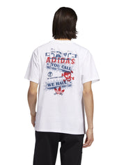 T-shirt Bianco Adidas Originals