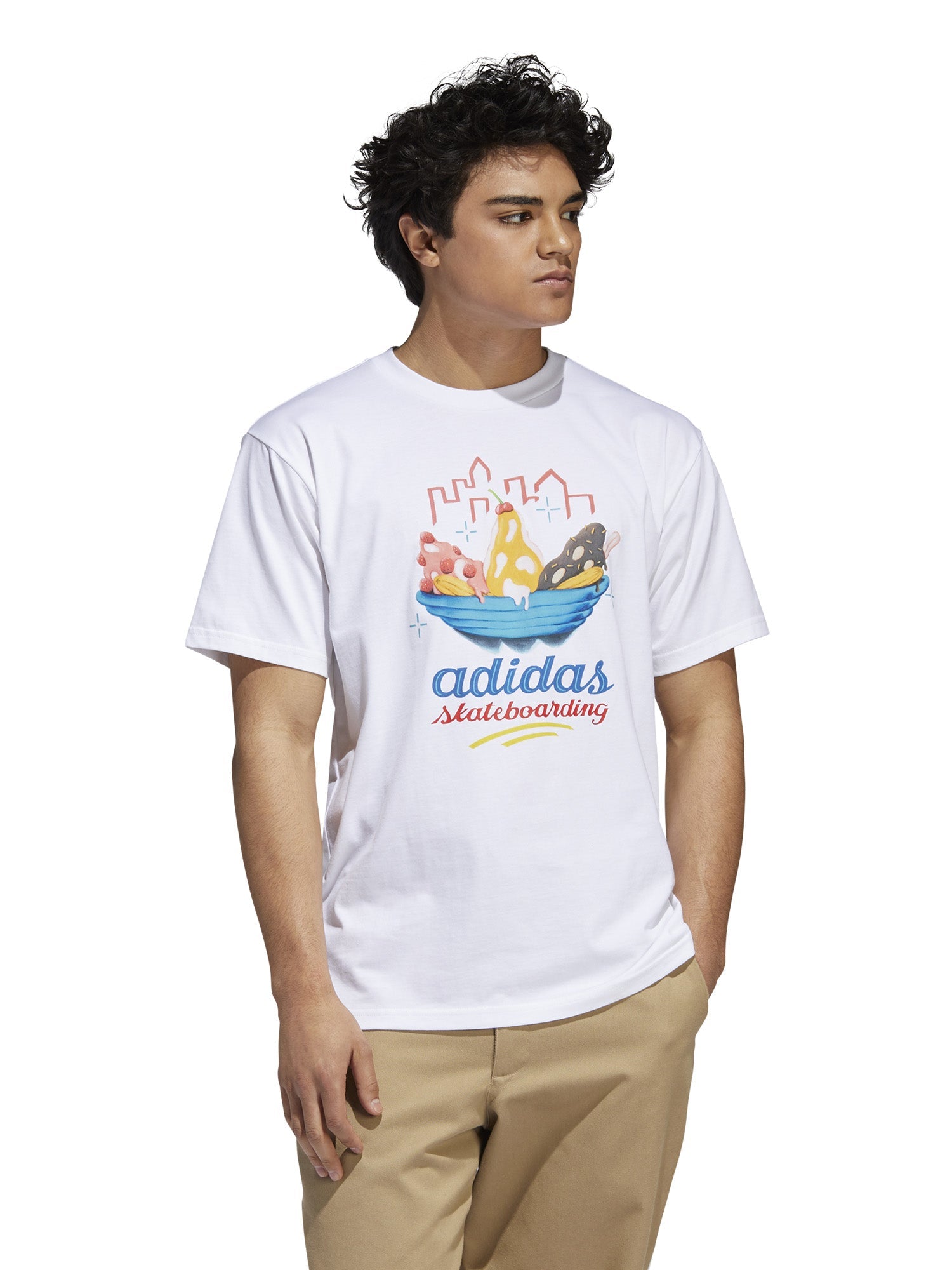 T-shirt Bianco Adidas Originals