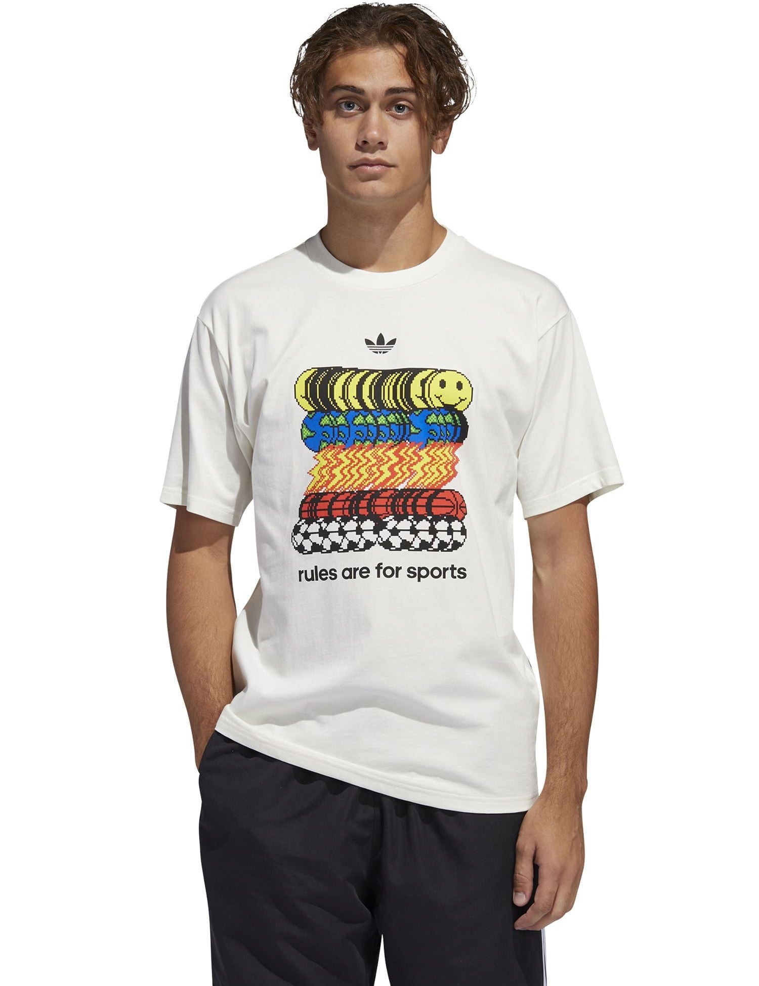 T-shirt Bianco Adidas Originals