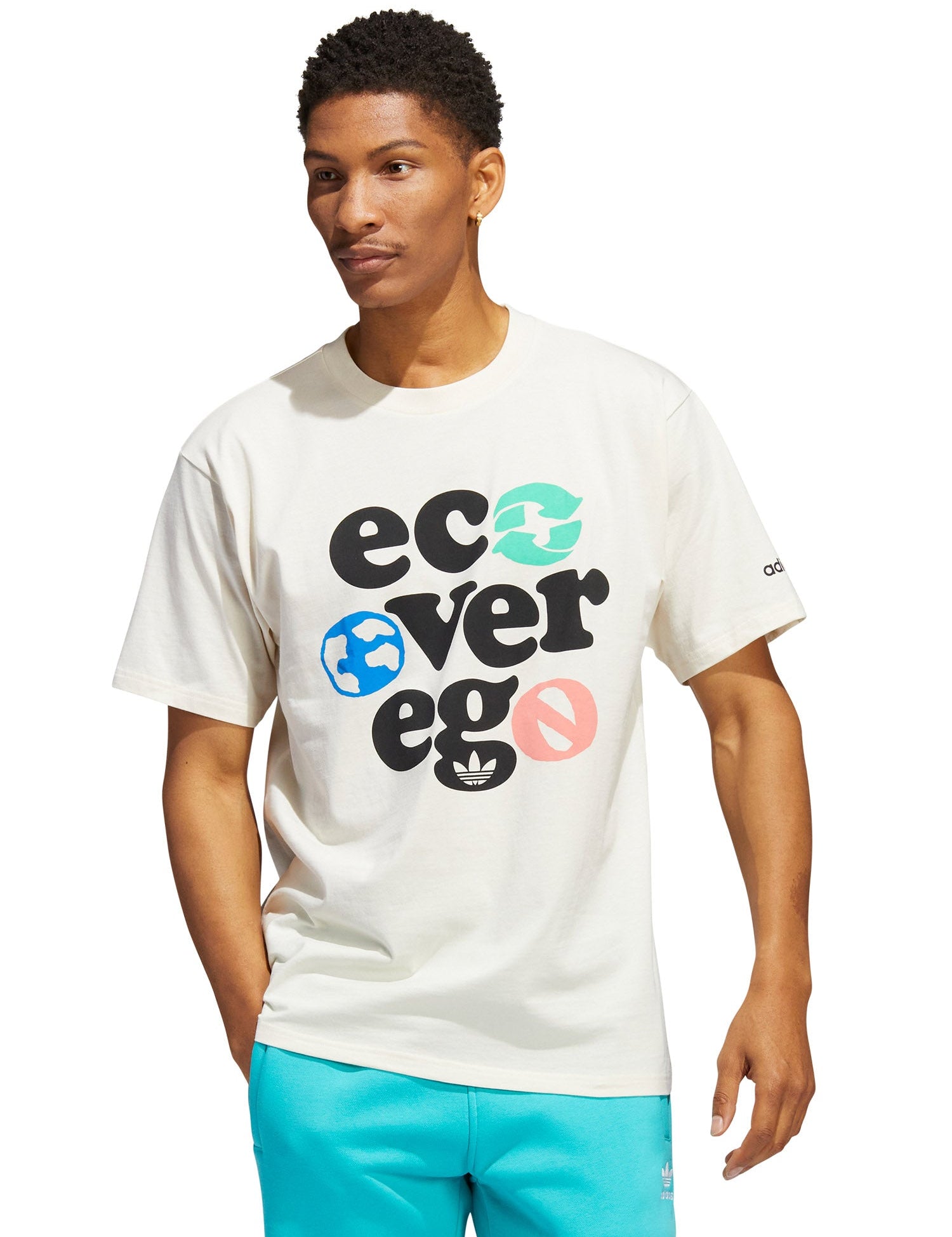 T-shirt Bianco Adidas Originals