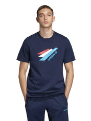 T-shirt Blu Adidas Originals