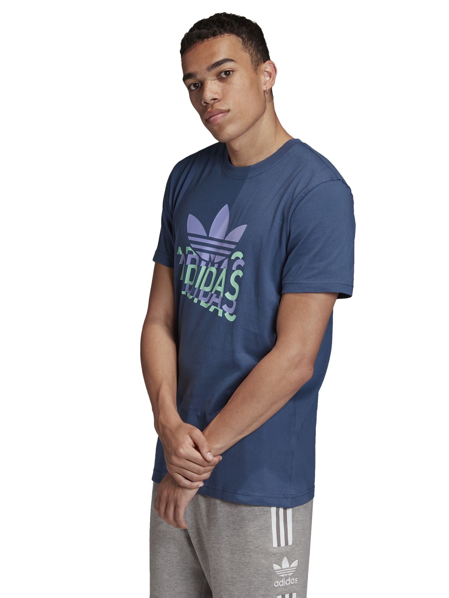 T-shirt Blu Adidas Originals