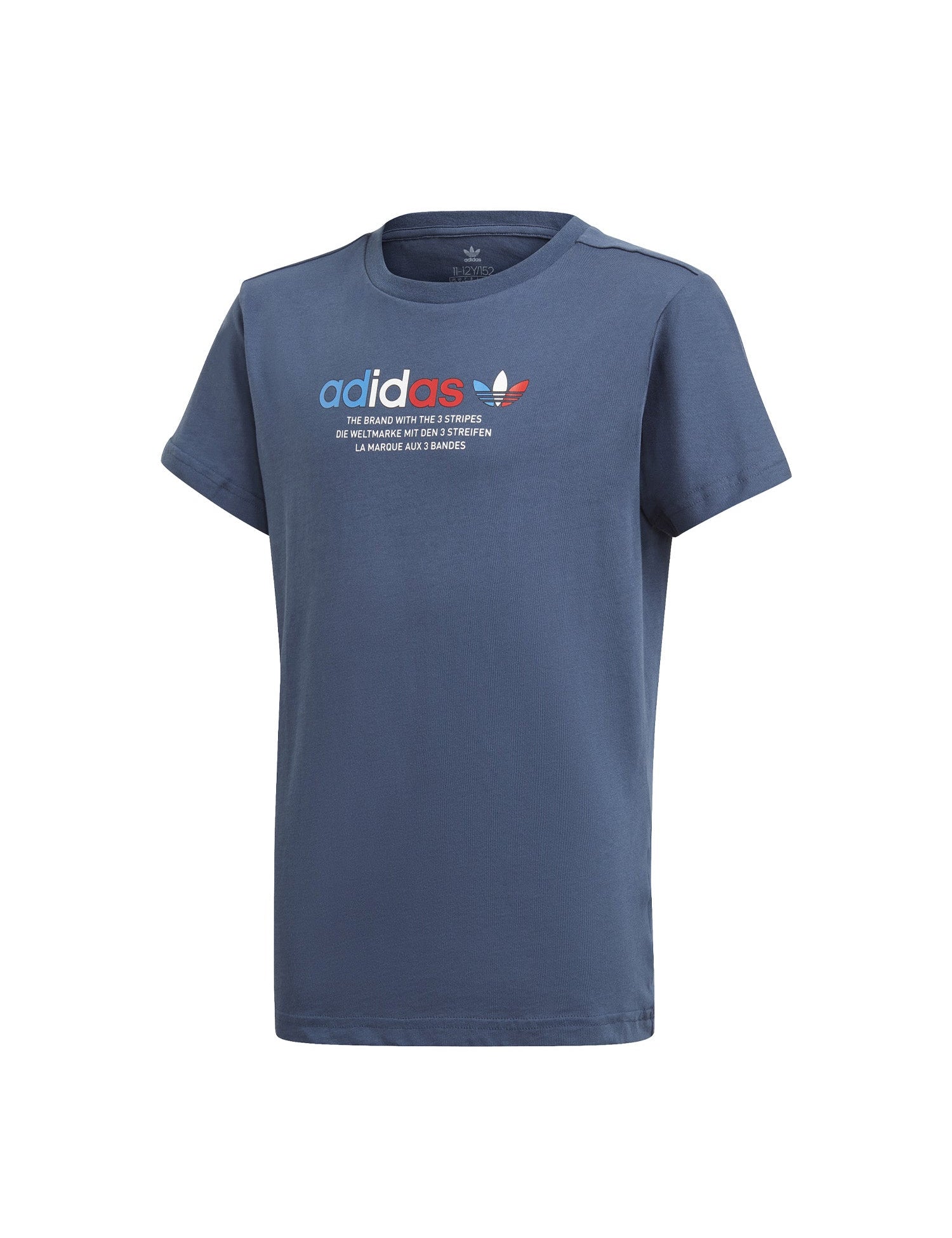 T-shirt Blu Adidas Originals