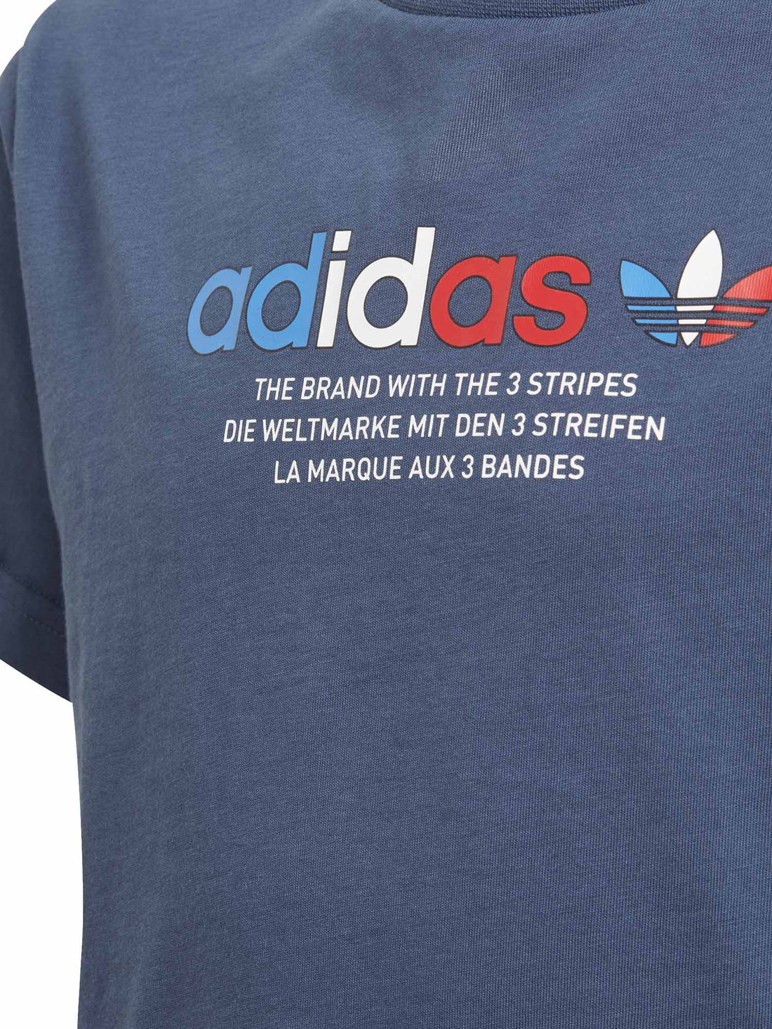 T-shirt Blu Adidas Originals