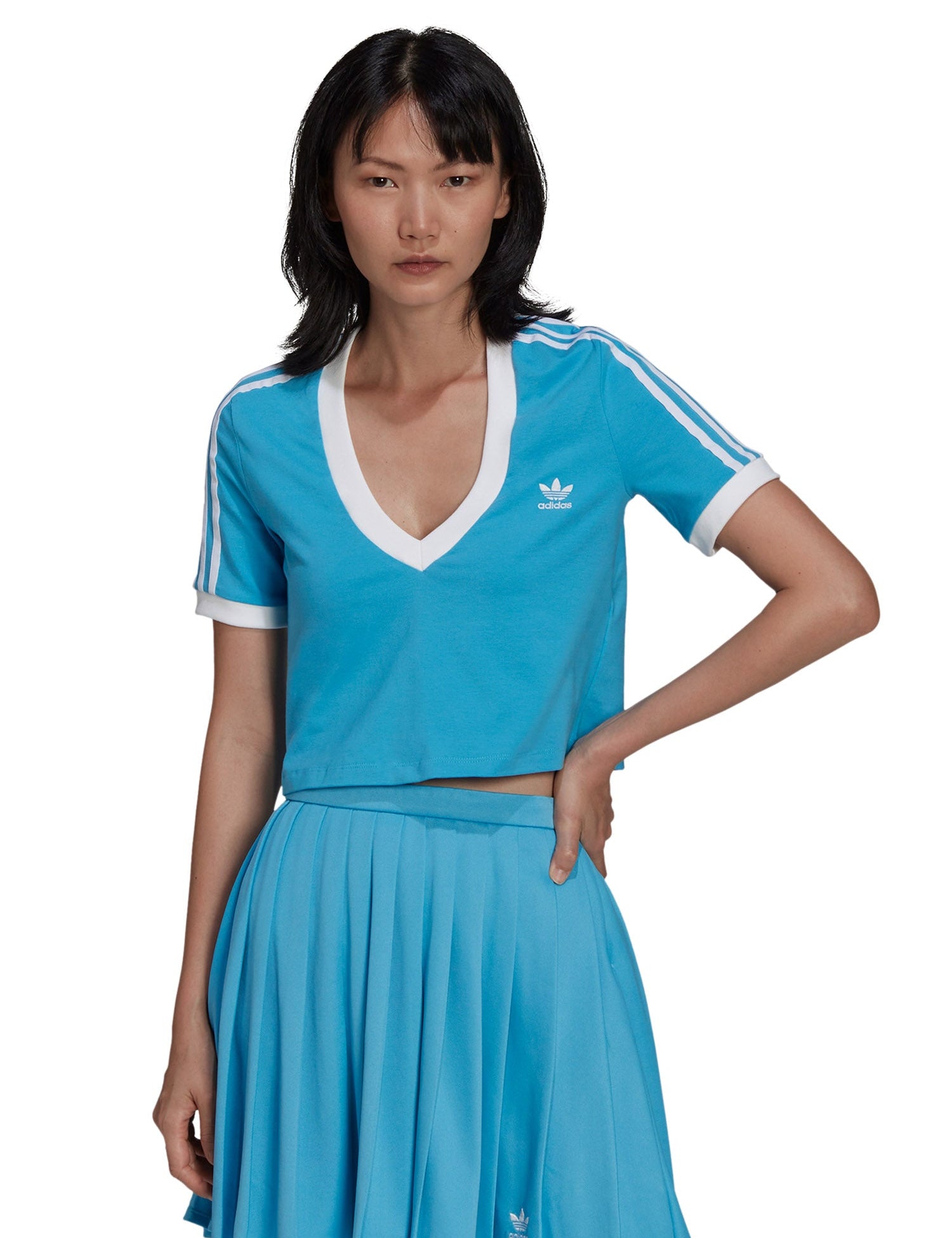 T-shirt Blu Adidas Originals
