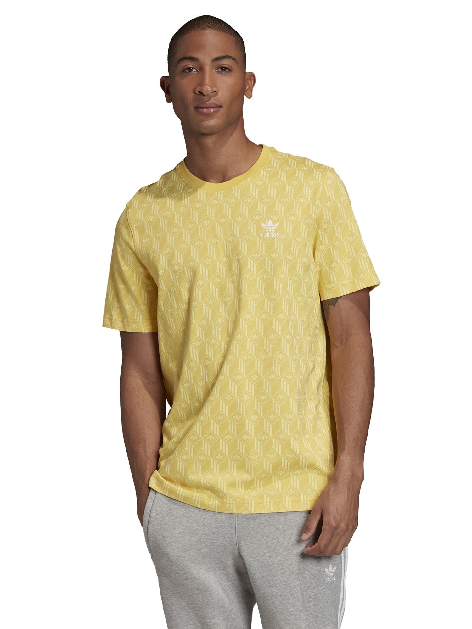 T-shirt Giallo Adidas Originals