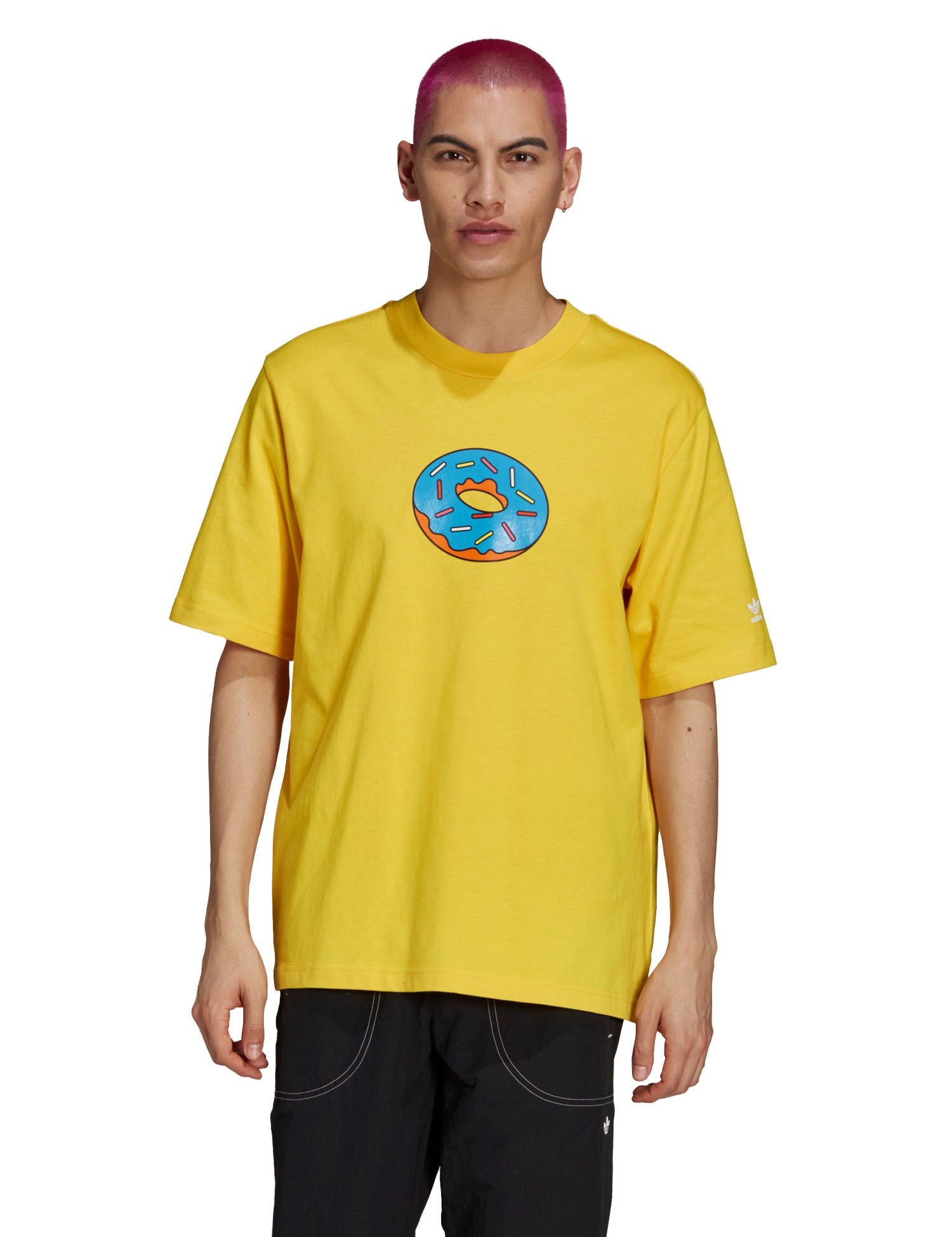 T-shirt Giallo Adidas Originals