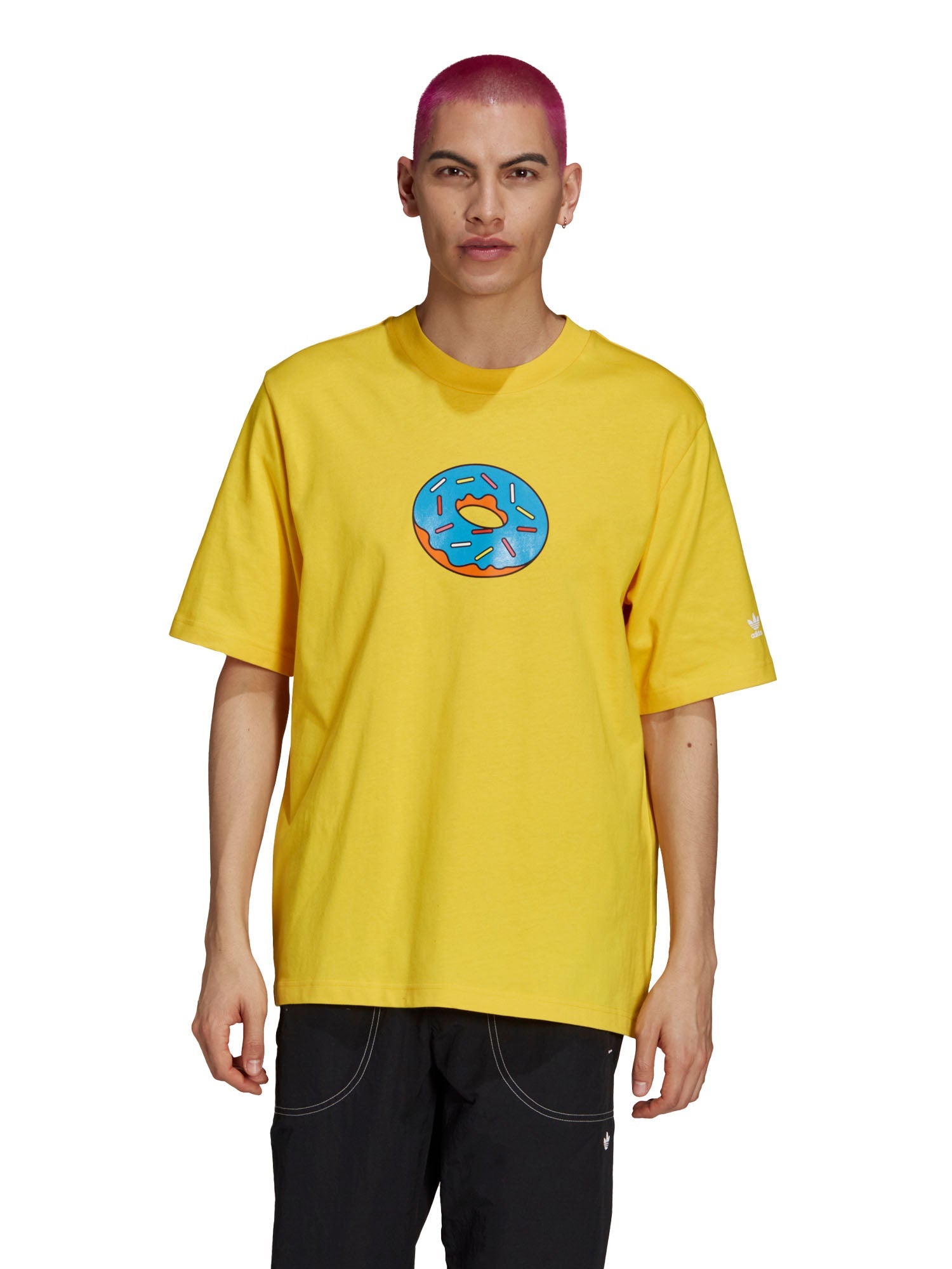 T-shirt Giallo Adidas Originals