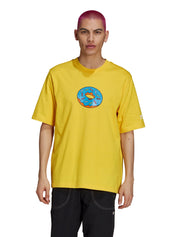 T-shirt Giallo Adidas Originals