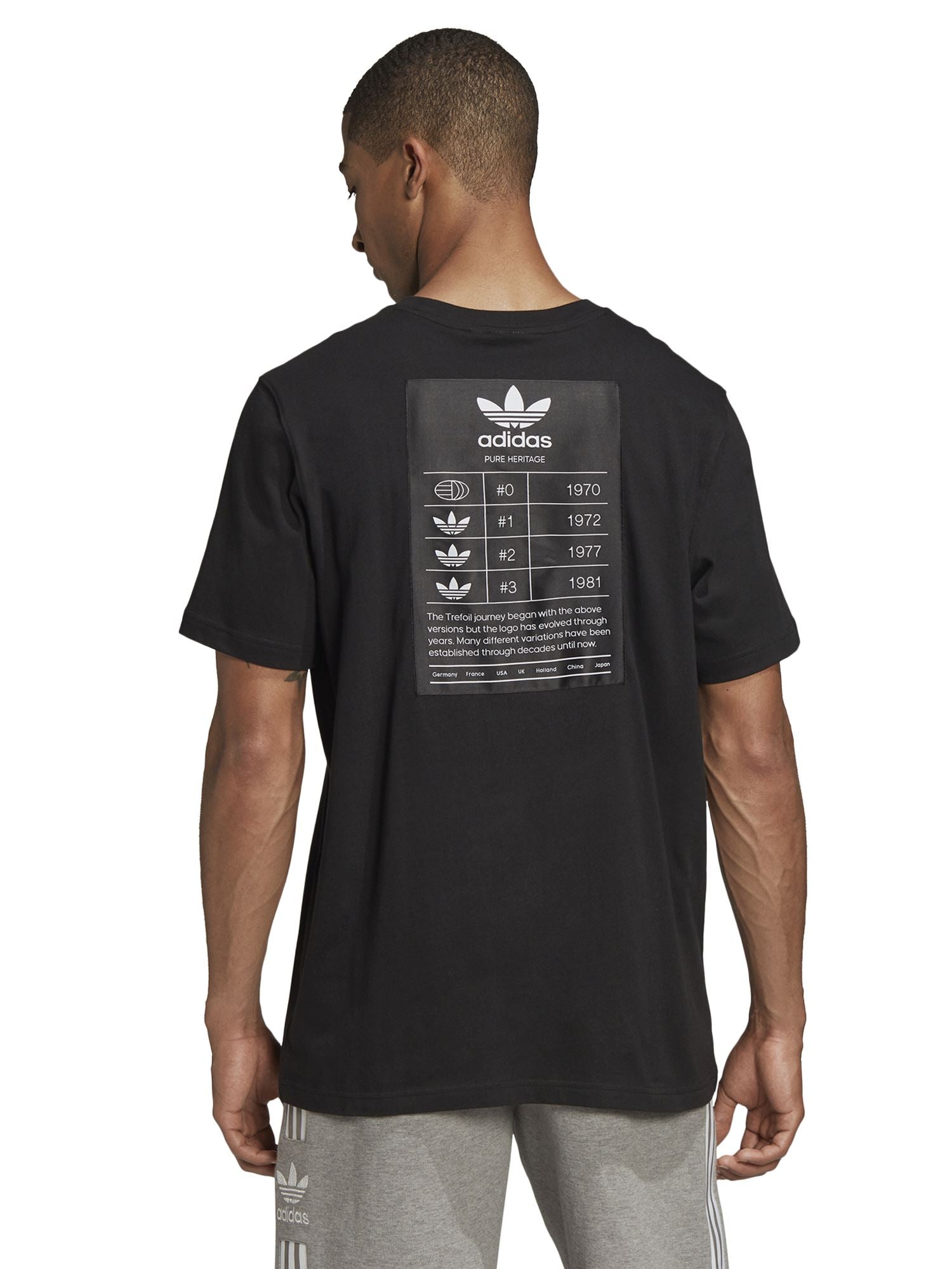 T-shirt Nero Adidas Originals