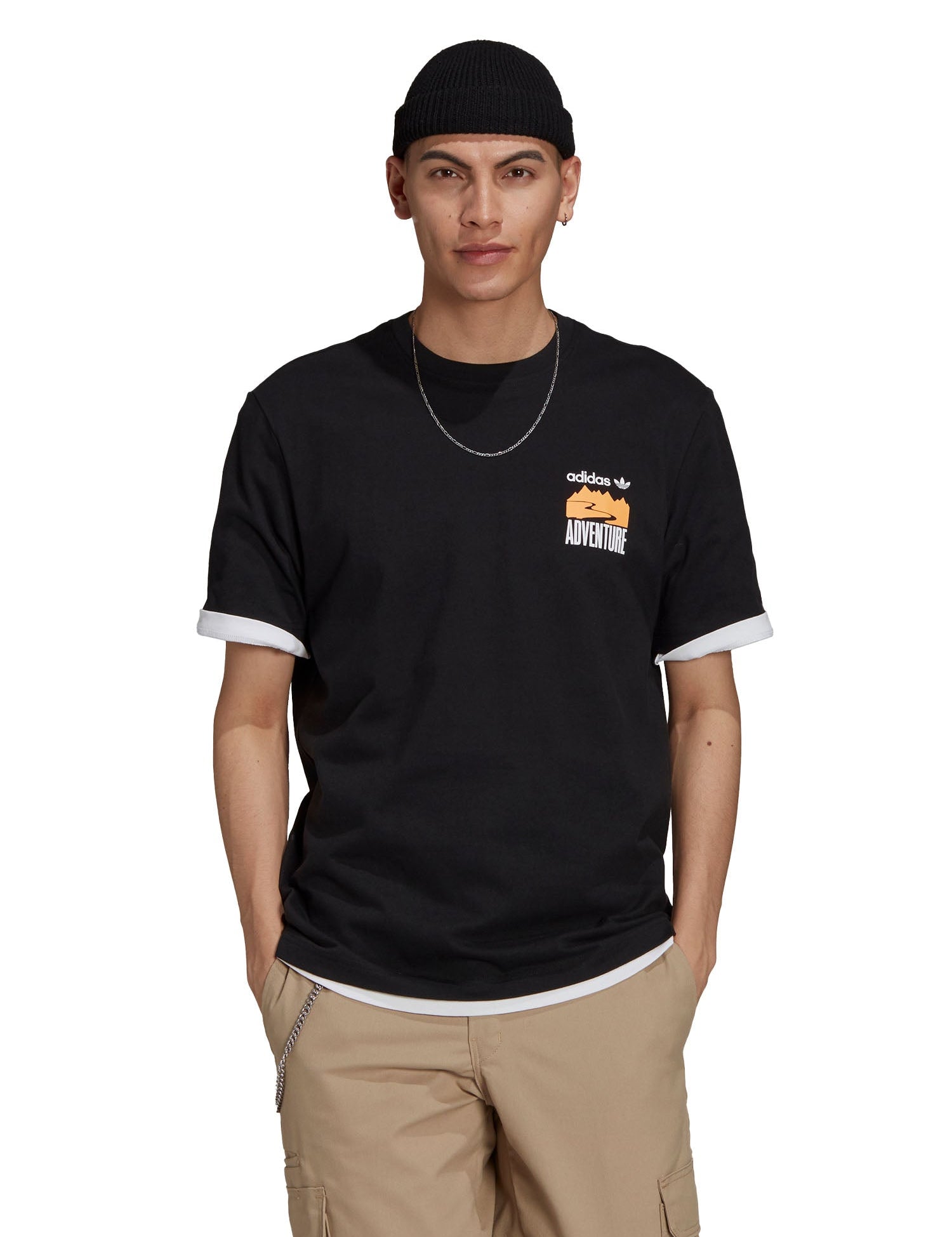 T-shirt Nero Adidas Originals