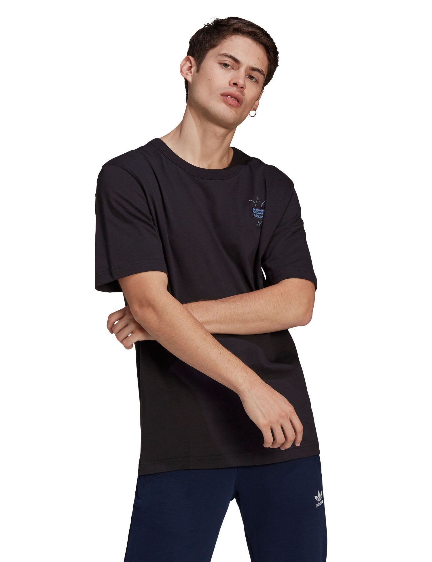 T-shirt Nero Adidas Originals