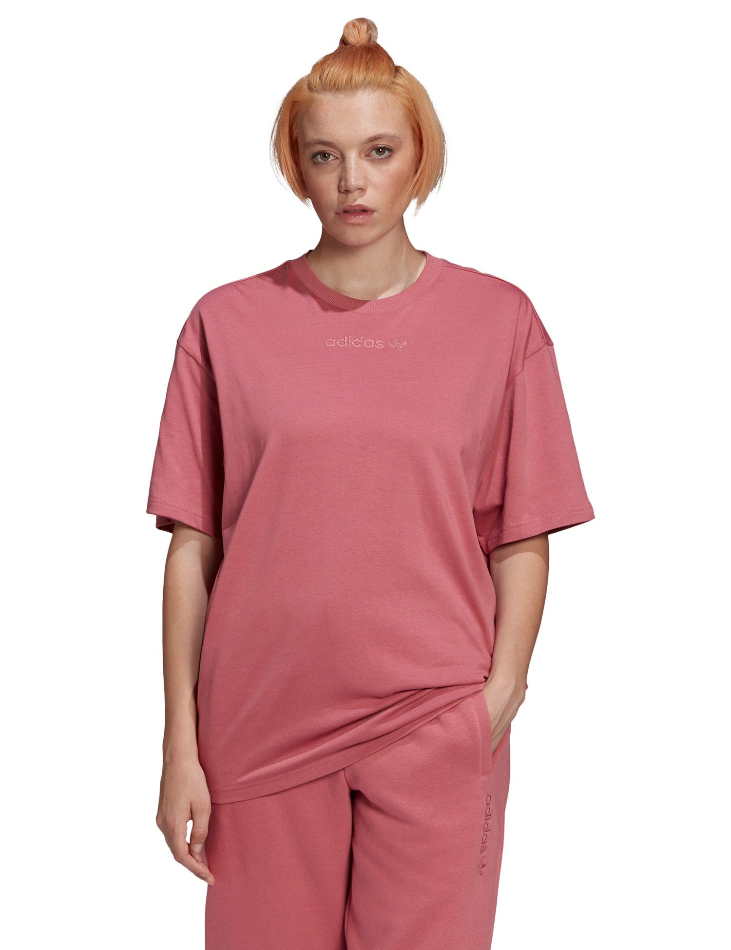 T-shirt Rosa Scuro Adidas Originals