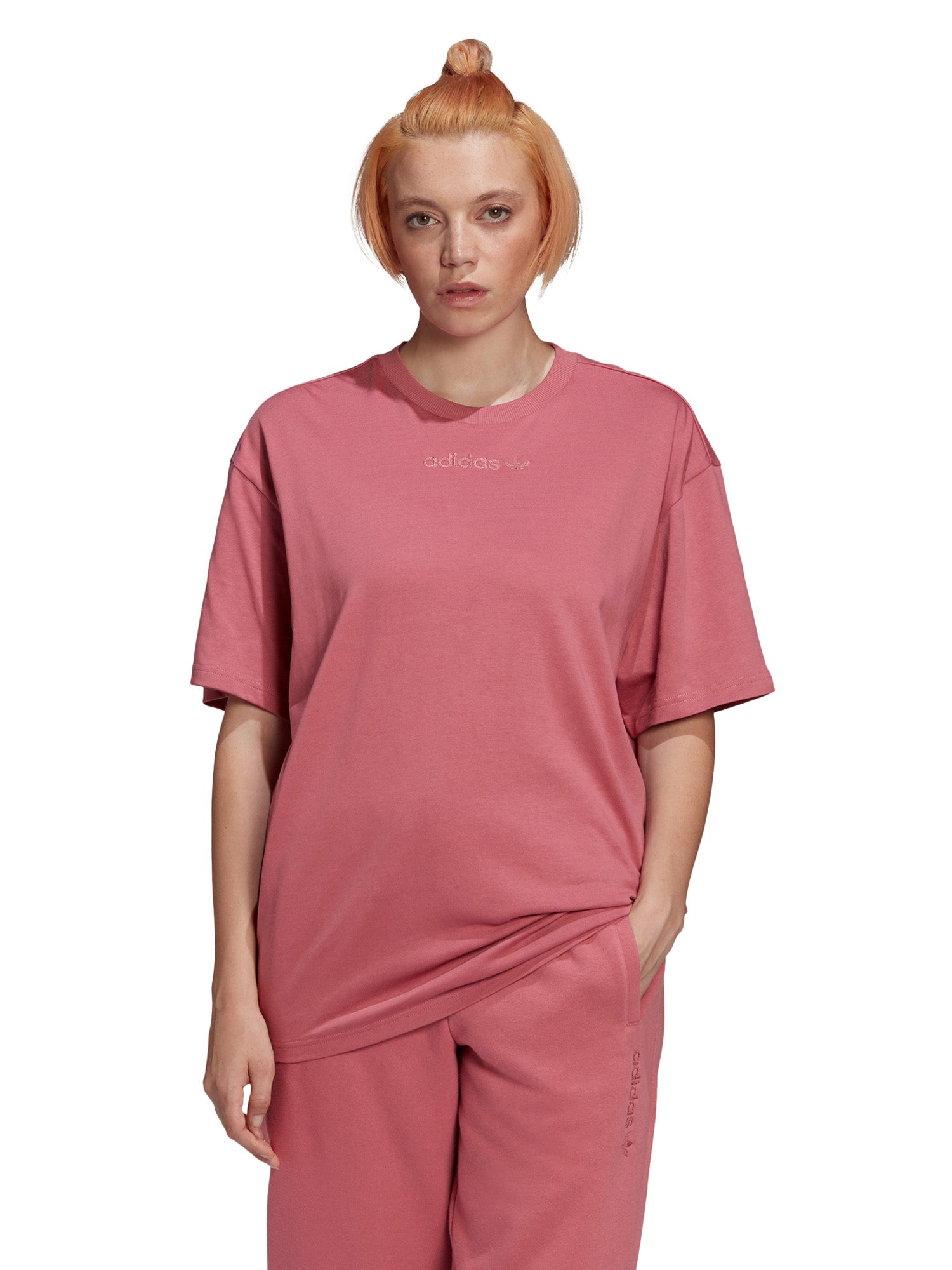 T-shirt Rosa Scuro Adidas Originals