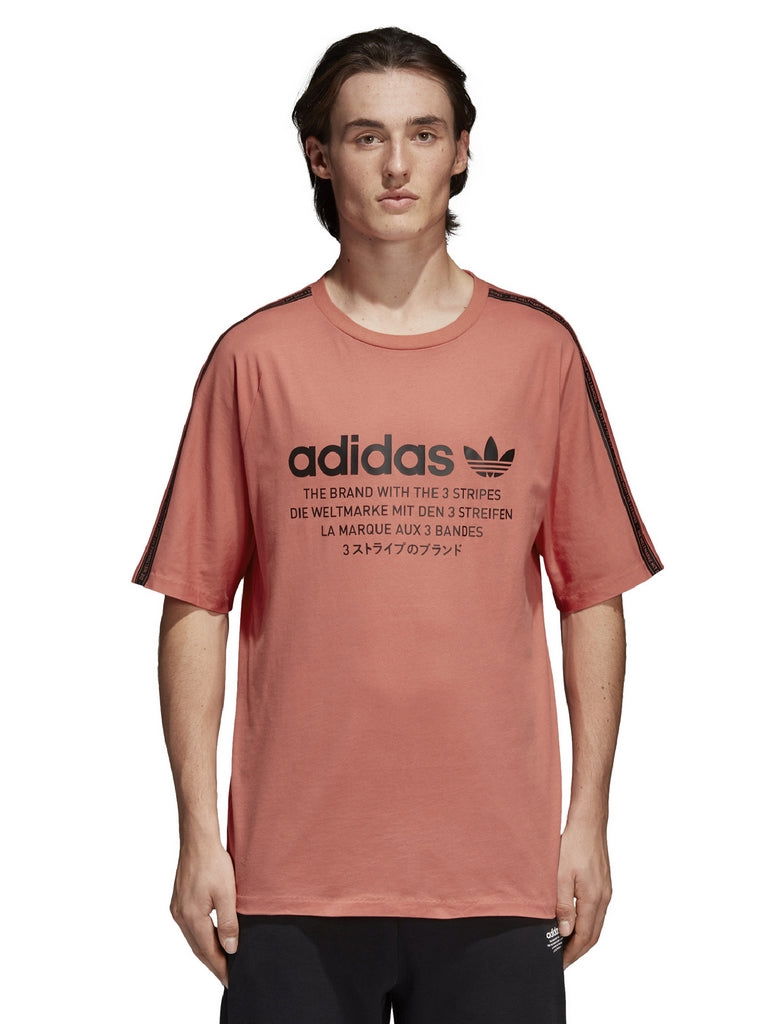 T-shirt Rosso Adidas Originals