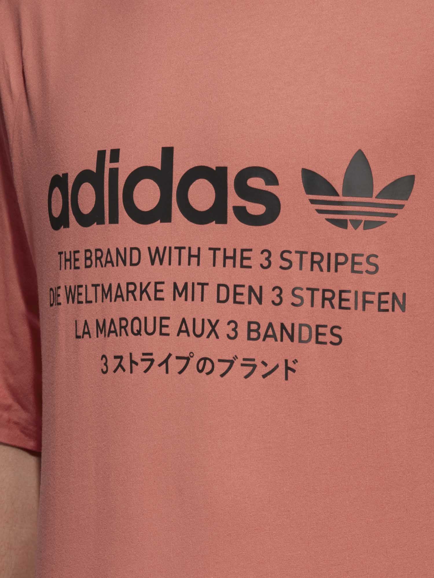 T-shirt Rosso Adidas Originals
