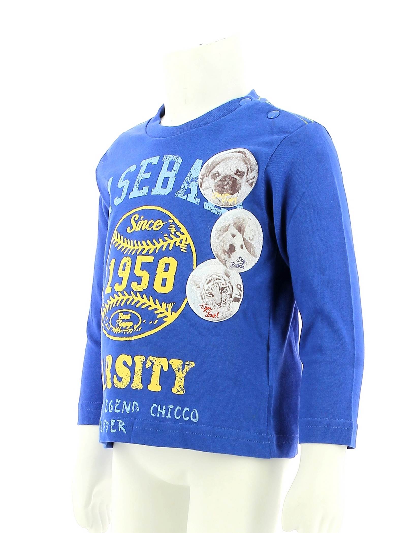 T-shirt Blu Chicco