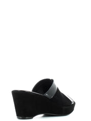 Sandali zeppa Nero Susimoda