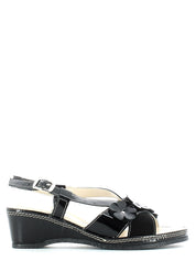 Sandali zeppa Nero Susimoda