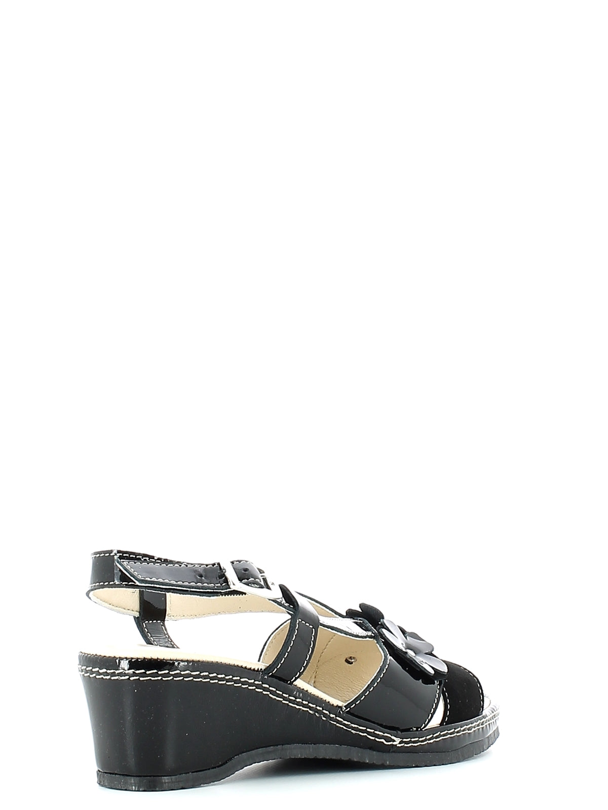 Sandali zeppa Nero Susimoda