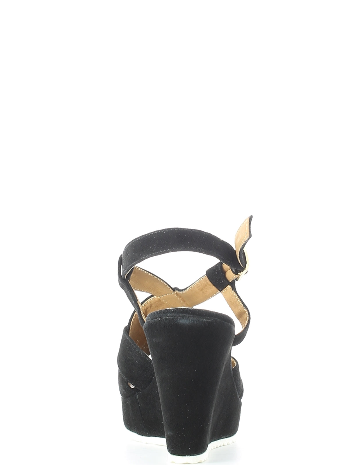 Sandali zeppa Nero Grace Shoes