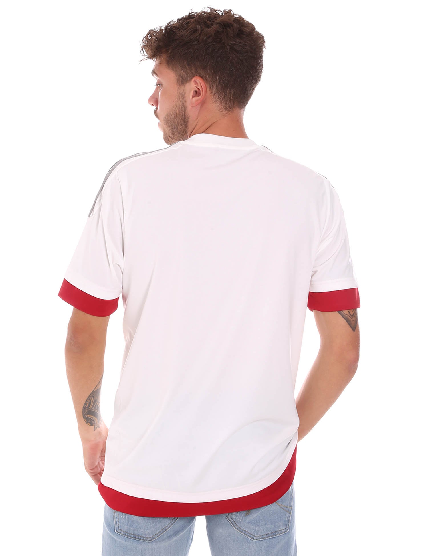 T-shirt Bianco Adidas Performance