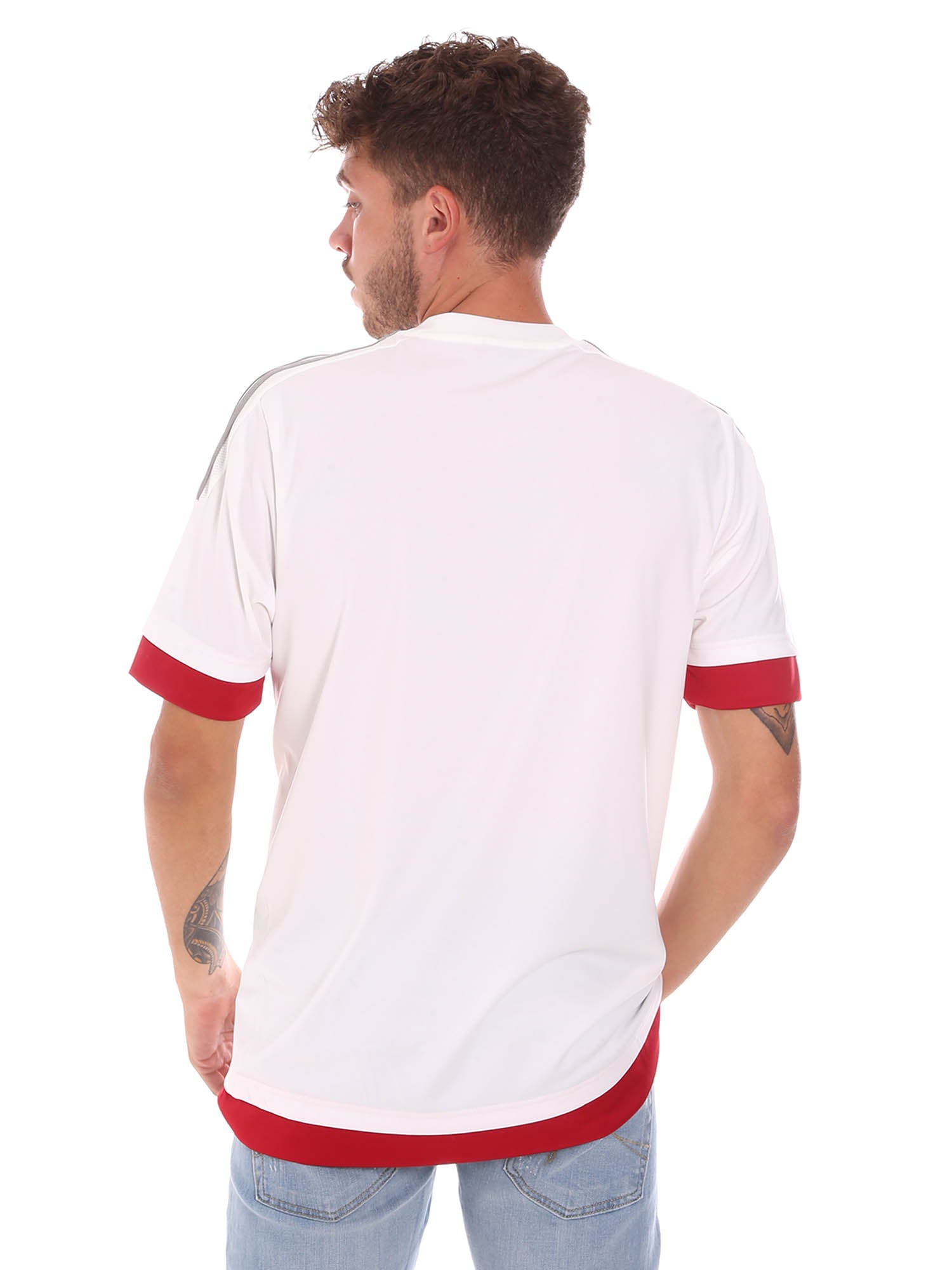 T-shirt Bianco Adidas Performance