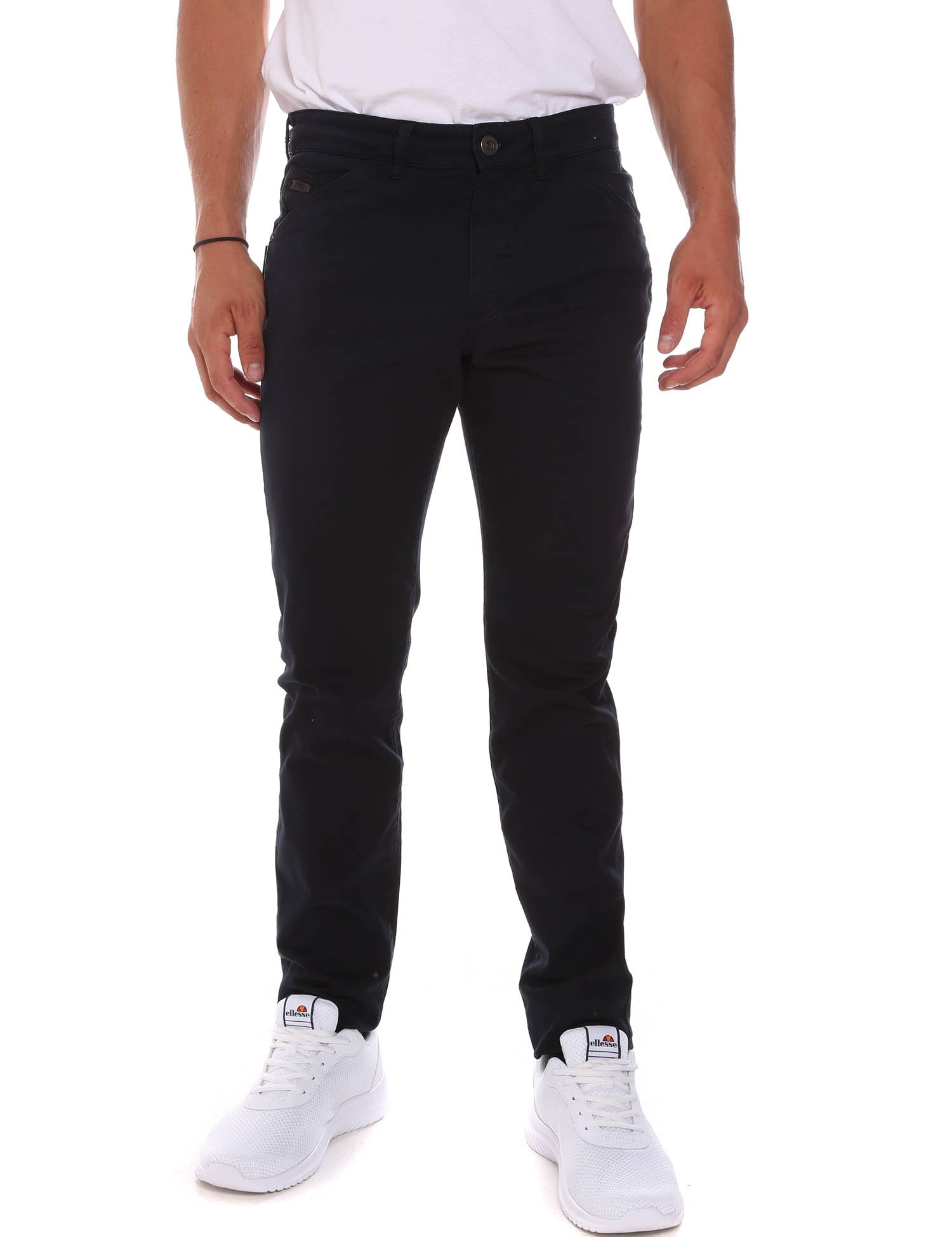 Pantaloni Blu Nero Giardini