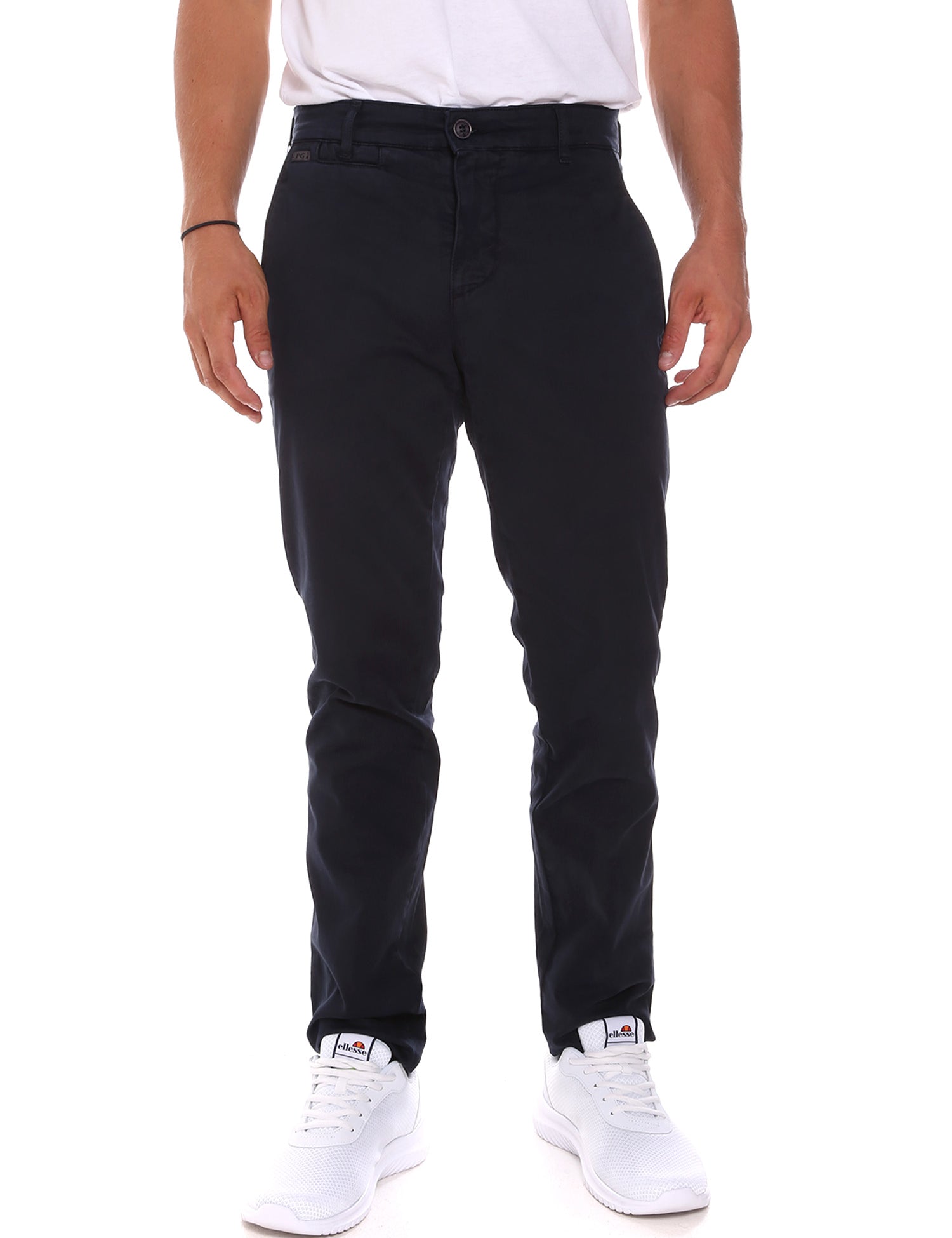 Pantaloni Blu Nero Giardini