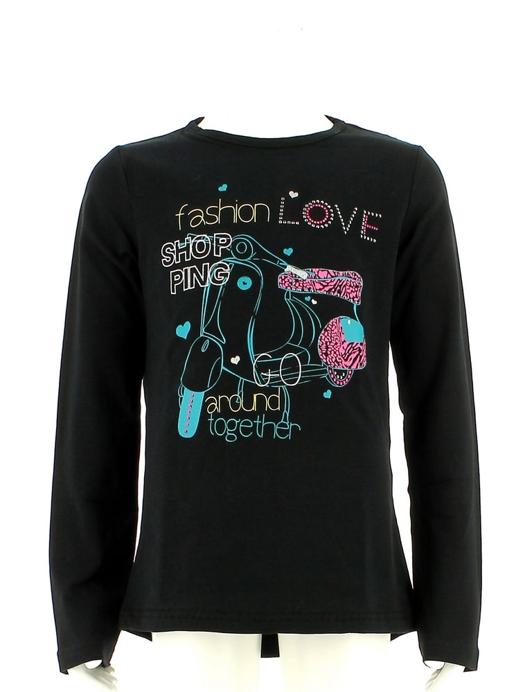 T-shirt Nero Losan