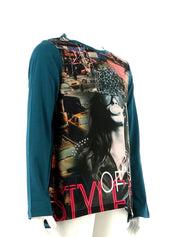 T-shirt Turchese Losan