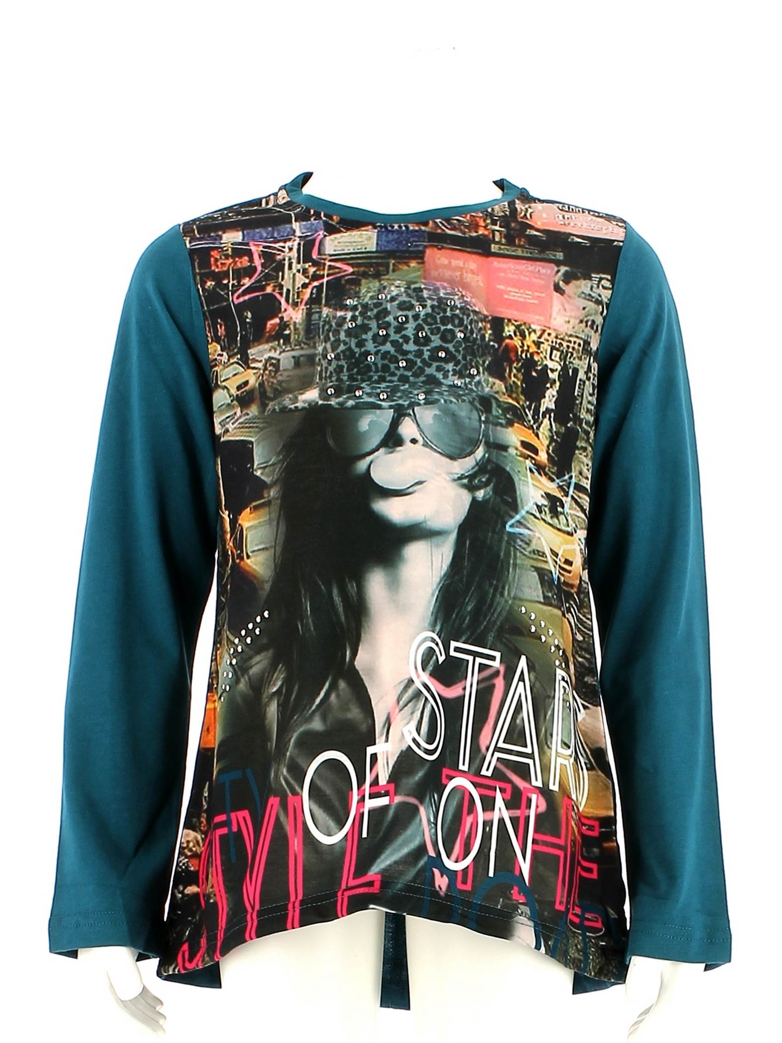 T-shirt Turchese Losan