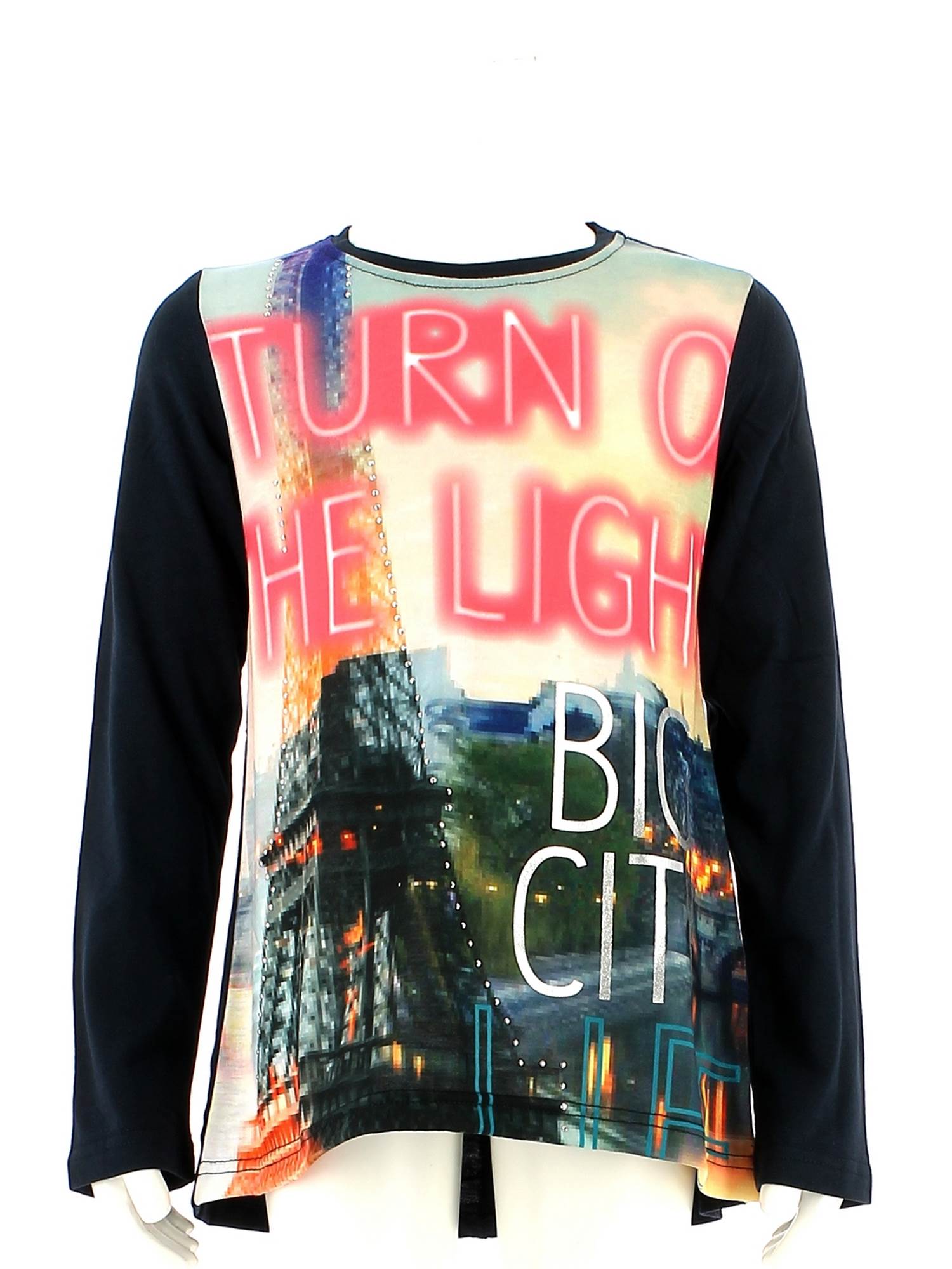 T-shirt Blu Scuro Losan