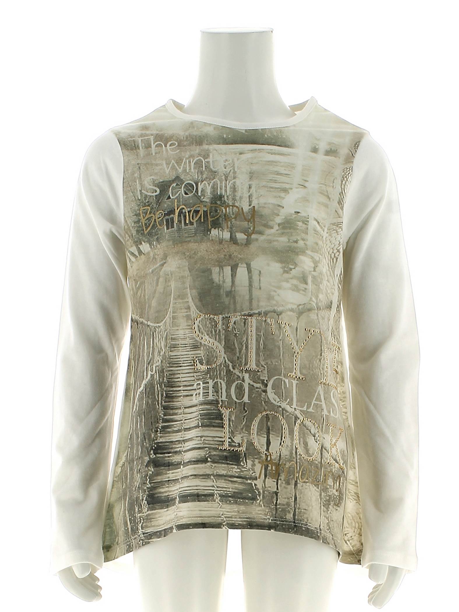 T-shirt Bianco Losan