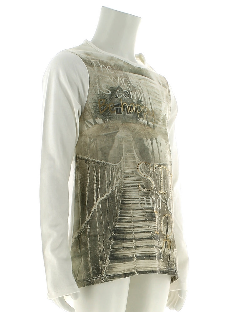 T-shirt Bianco Losan