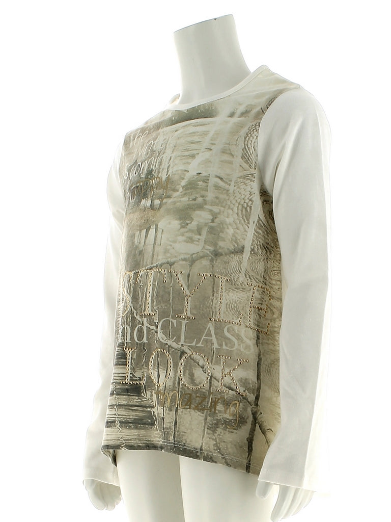 T-shirt Bianco Losan